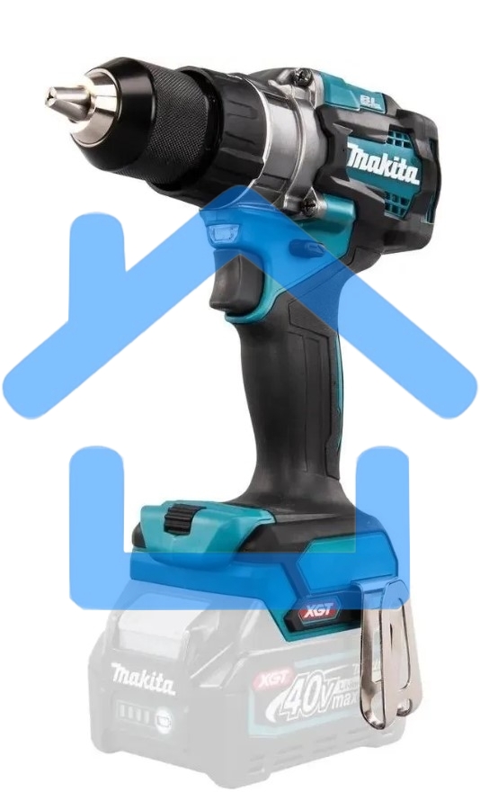 Дрель-шуруповерт Makita DF001GZ, Аккумуляторная, 40В, Без АКБ и ЗУ