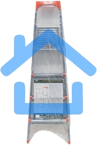 Лестница-стремянка стальная Fit 4 ступени, вес 5.55 кг