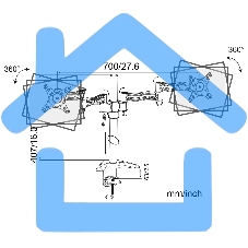 Кронштейн для мониторов Cactus CS-VM-D08-BK черный 13