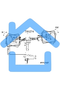 Кронштейн для мониторов Cactus CS-VM-D08-BK черный 13