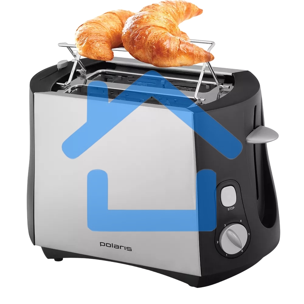 Тостер Polaris PET-0812A черный матовый