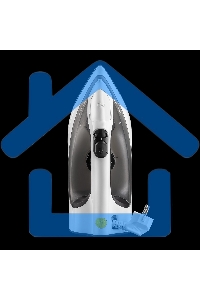 Утюг Red Solution C300, 1400Вт, белый/серый