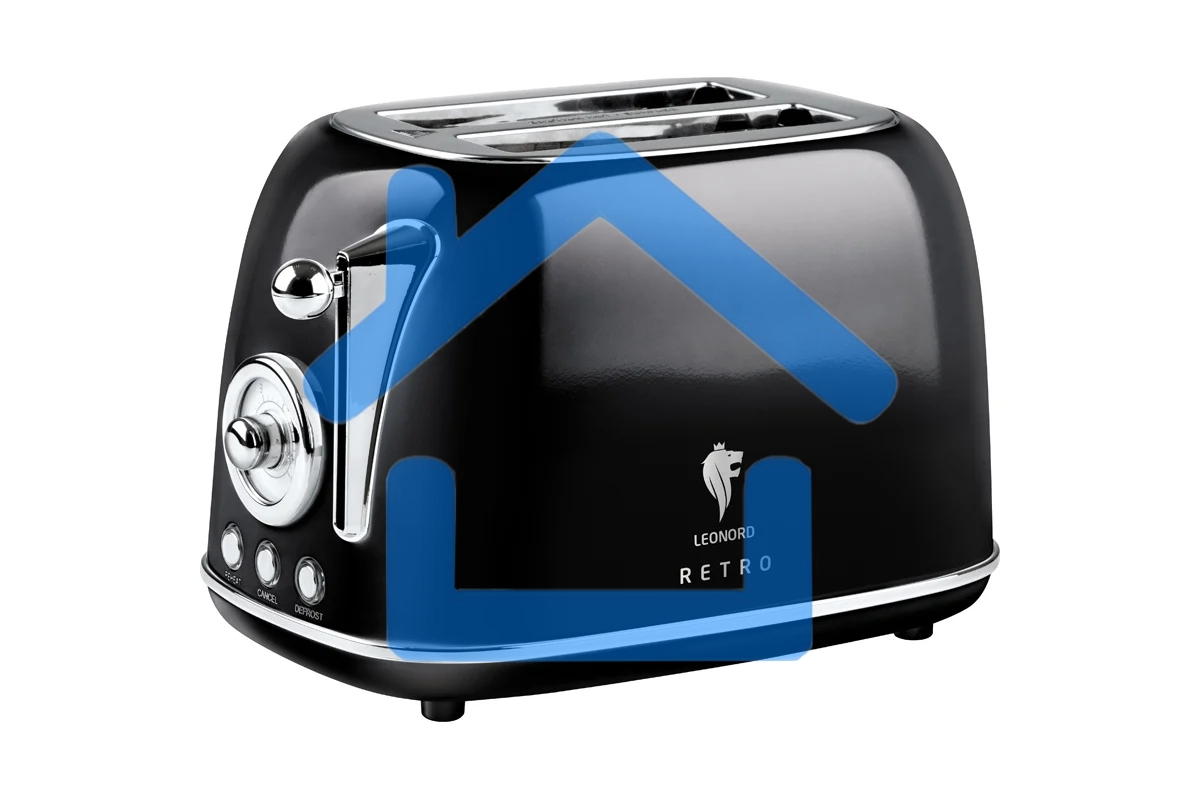 Тостер LEONORD LE-1903/1 RETRO черный