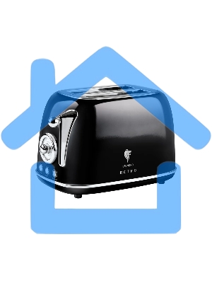 Тостер LEONORD LE-1903/1 RETRO черный