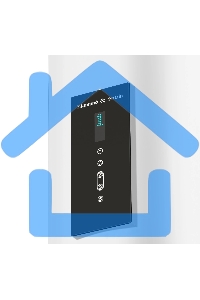 Вытяжка каминная Zigmund & Shtain K 146.4 W белый, 35 см, 1100 куб. м/ч, 60 дБ