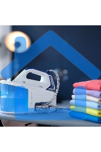 Парогенератор Braun IS3157BL синий/белый, 2400 Вт