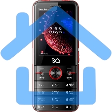 Мобильный телефон BQ 2842 Disco Boom черный/красный
