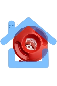 Блендер Galaxy Line GL 2162, красный, стационарный, 700 Вт, четырехлопастный нож, 4 скорости, импульсный режим