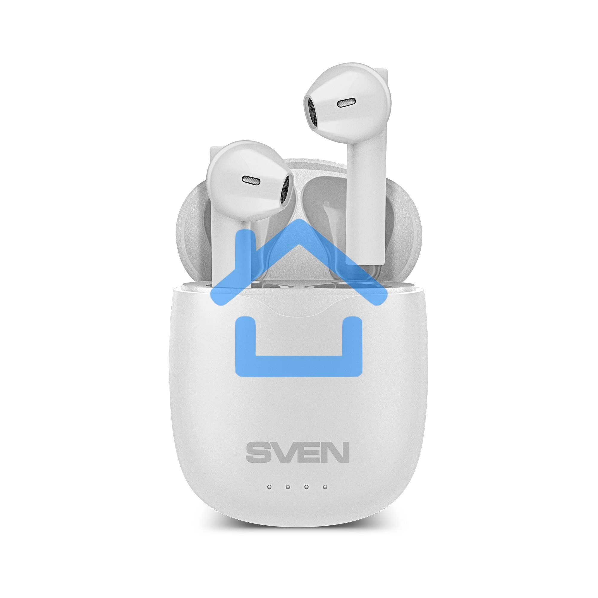 Наушники беспроводные внутриканальные с микрофоном SVEN E-727BT белый Bluetooth