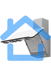 Вытяжка наклонная KRONA Saturn 600 DN белый 4S белый, 59.5 см, 950 куб. м/ч, 68 дБ