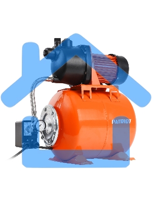 Насосная станция PATRIOT PW 800-20 P, пластик, 20 л, 800 вт.