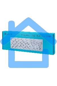 Клавиатура Oklick 505M белый USB slim