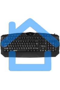 Игровая клавиатура Qumo Antares K60, проводная, 104 + 10 клавиш мультимедиа, встроенные радужная подсветка