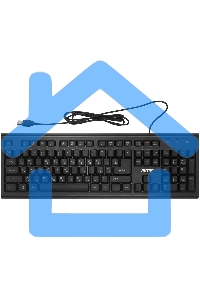 Клавиатура Acer OKW120 проводная, USB, черный