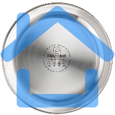 Чайник для плиты металлический Rondell Savvy RDS-1826 2.5л. стальной