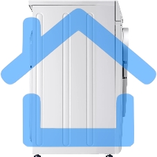 Стиральная машина Atlant СМА-80С1214-СА-01 белый, загрузка фронтальная 8 кг, 1200 об/мин, класс: A+++