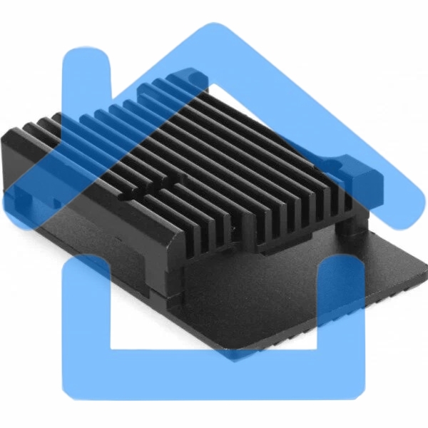 Корпус Qumo Aluminum case without fan, Raspberry Pi 3, black(RS023)