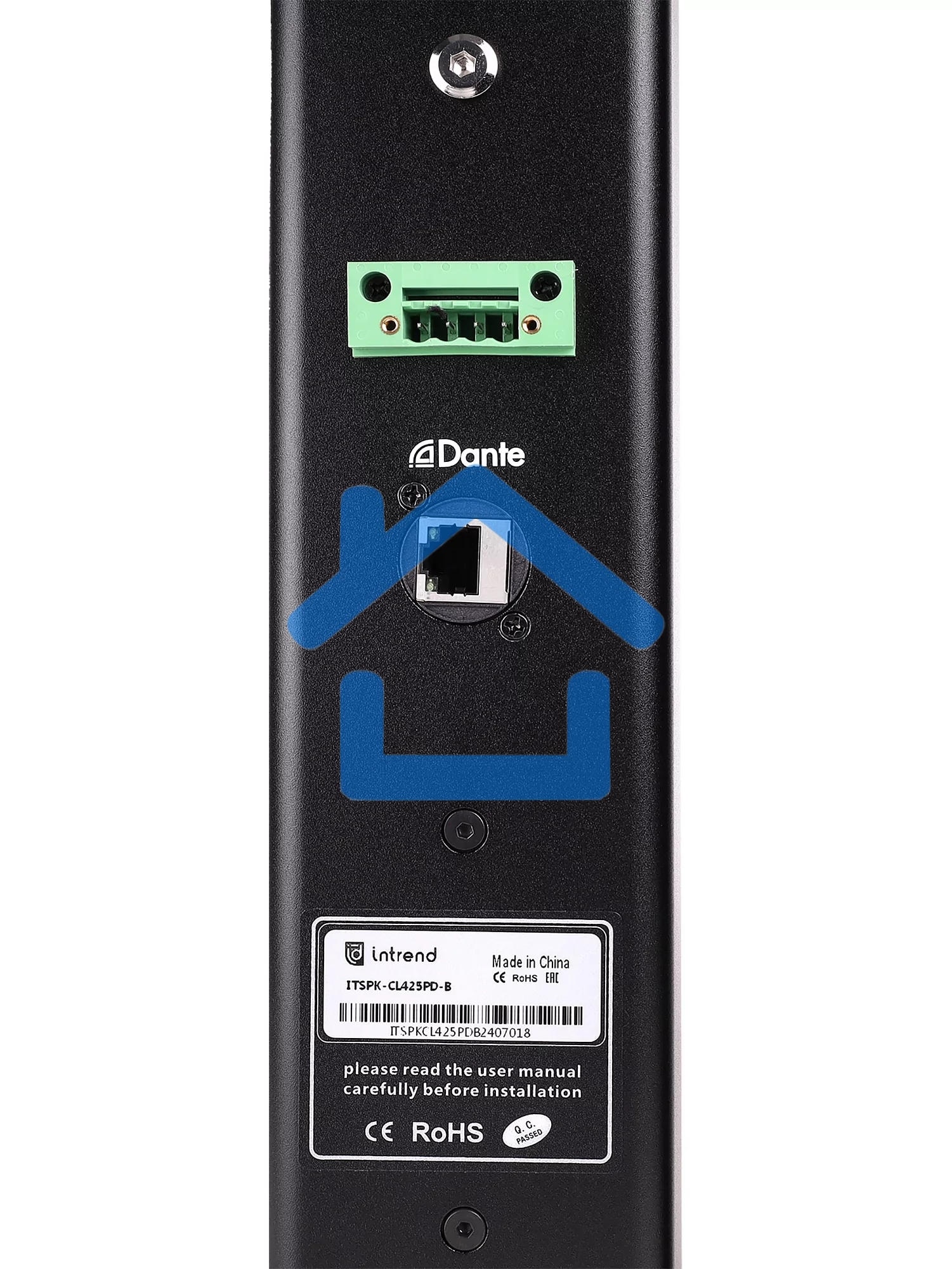 Звуковая колонна Intrend ITSPK-CL425PD-B активная 4x2,5