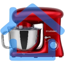 Миксер планетарный Starwind SPM7165 1600Вт красный