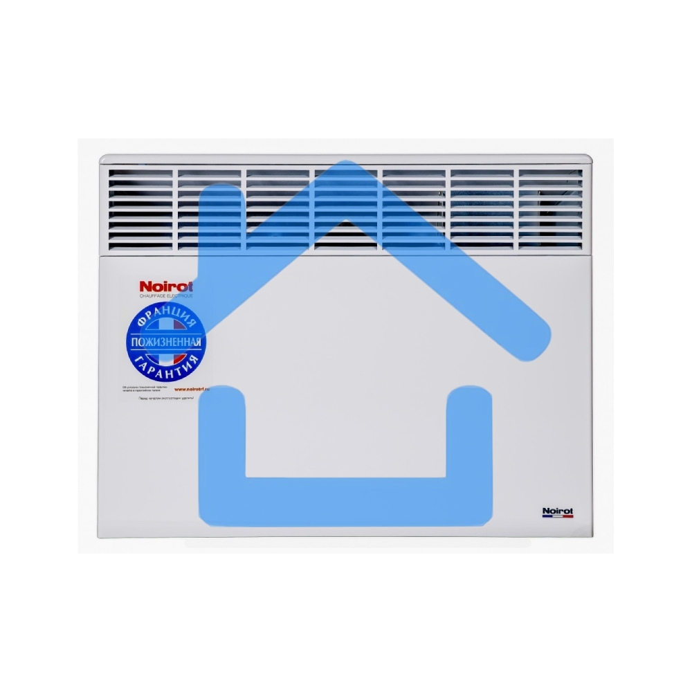 Конвектор Noirot CNX-4 plus 1500Вт белый, 1500 Вт, 15 м2, термостат