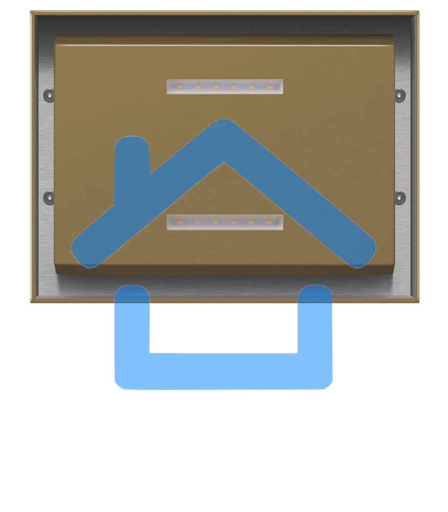 Кухонная вытяжка Maunfeld Bath Plus 402IL золотой