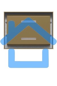 Кухонная вытяжка Maunfeld Bath Plus 402IL золотой