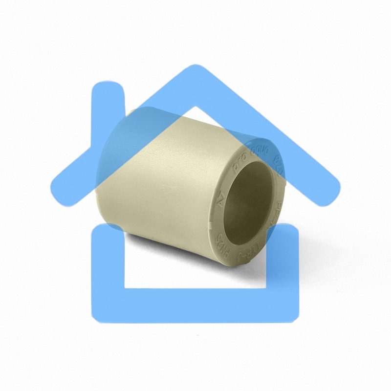 Муфта 50 полипропиленовая PPR белая PRO AQUA
