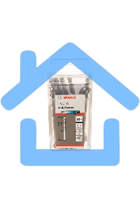 Сверло по металлу HSS-G 4.9мм Standard (10шт)