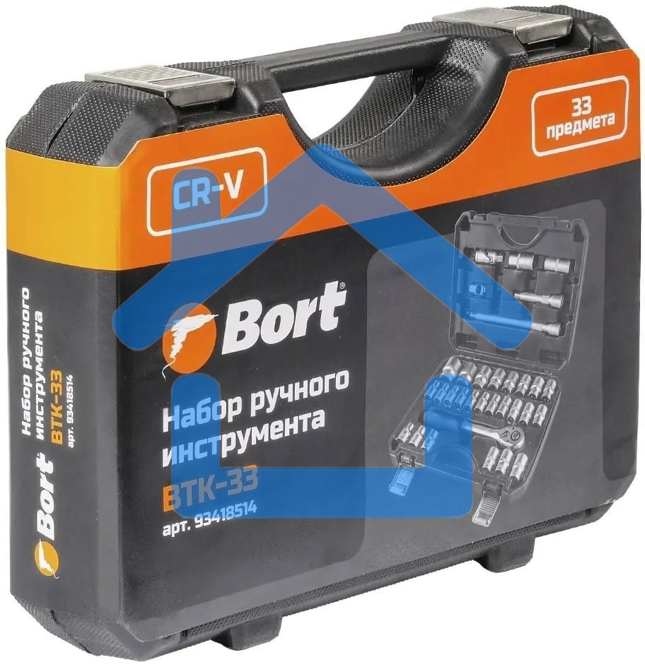 Набор ручного инструмента Bort BTK-33 (93418514)