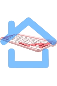 Клавиатура A4Tech Fstyler FBK30 розовый USB беспроводная BT/Radio slim Multimedia (FBK30 RASPBERRY)