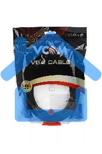 Кабель монитор-SVGA card (15M-15M) 3.0м 2 фильтра VCOM