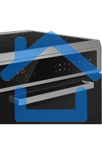 Плита электрическая Maunfeld MEC611CS10TD серебристый, конфорок 4 шт, духовка 59 л, 60 см x 85 см x 63 см