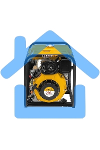 Электрогенератор дизельный Denzel DES-32E, 3.2 кВт, 110 дБ, 78.9 кг