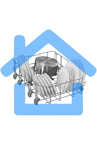 Посудомоечная машина Beko DVS050R01W, белая, 44.8 см, 10 компл., 49 дБ, класс A