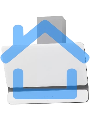 Вытяжка наклонная KRONA Saturn 600 DN белый 4S белый, 59.5 см, 950 куб. м/ч, 68 дБ