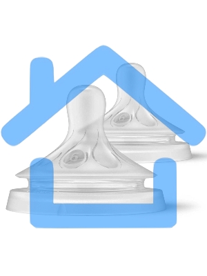 Соска для кормления Philips Avent NATURAL Response, силикон, Т6, 2 шт