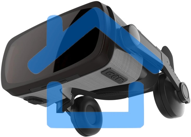 Очки виртуальной реальности RITMIX RVR-500 серый