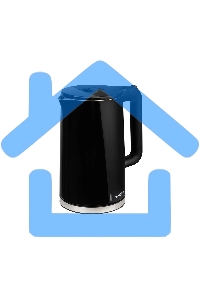 Чайник электрический Energy E-208 1,7 л,сталь, двойной корпус, черный, 2200 Вт (105731)