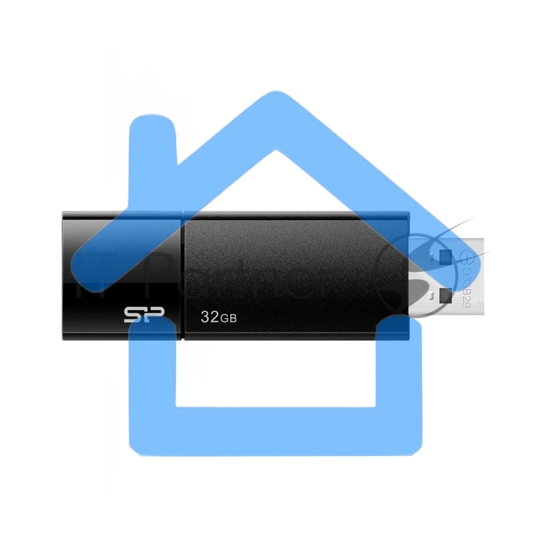 Флешка USB Silicon Power 32 Gb Blaze B05 SP032 Gb,UF3B05V1K USB 3.0 черный