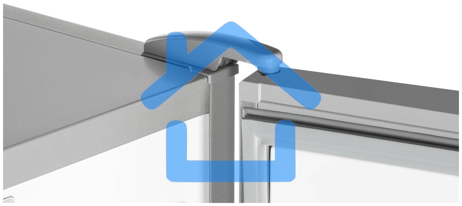 Морозильная камера Nordfrost DF 260NF SAP, серебристый, 75 л, 3 ящика