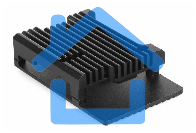 Корпус Qumo Aluminum case without fan, Raspberry Pi 3, black(RS023)