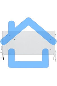 Конвектор СОКОЛ Такса 60-0121, белый, 1000 Вт, 15 м2, механический термостат