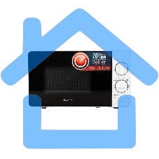 Микроволновая печь ENERGY EMW-20703 белый, 20 л, 700 Вт, переключатели - поворотный механизм