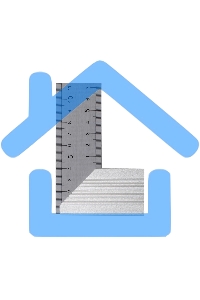 Угольник стальной, нержавеющая сталь, градуировка, алюминиевое основание, 400 мм Denzel