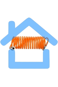 Набор пневмоинструмента Matrix, 5 предметов, быстросъемное соед. краскорасп. с верхним бачком