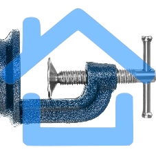 Тиски СИБРТЕХ 18672слесарные настольные поворотные ширина рабочихгубок 65мм наковальня