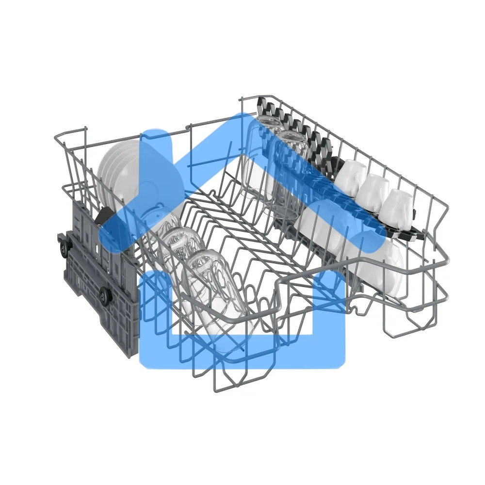 Посудомоечная машина Beko DVS050R01W, белая, 44.8 см, 10 компл., 49 дБ, класс A