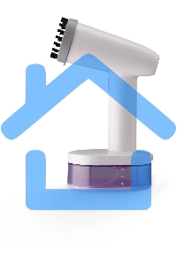 Ручной отпариватель BQ SG1008H, 1600 Вт, белый/фиолетовый