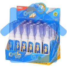 Ручка корректор Deli E39293 шариковый белый 4мл