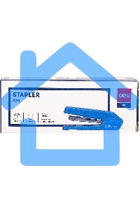Степлер Deli E0271 Essential N10 (15 листов), ассорти, 50 скоб, закрытый, коробка
